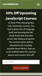 Mobile Screenshot of learnwebcode.com